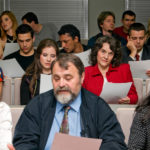 People in conference room