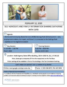 Flyer with Details