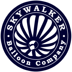 Skywalker Balloon Company logo with clickable link to website